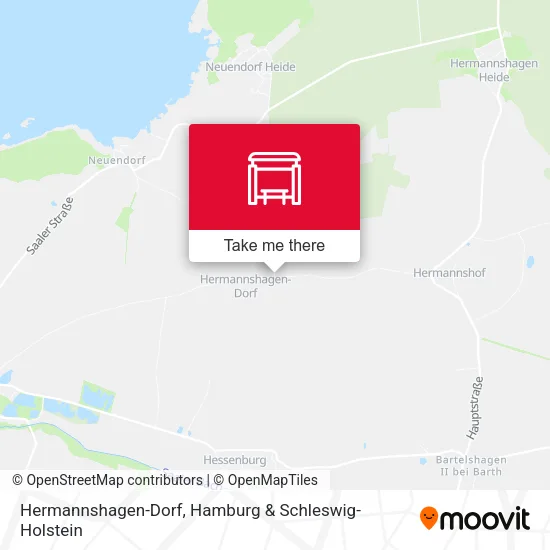 Карта Hermannshagen-Dorf