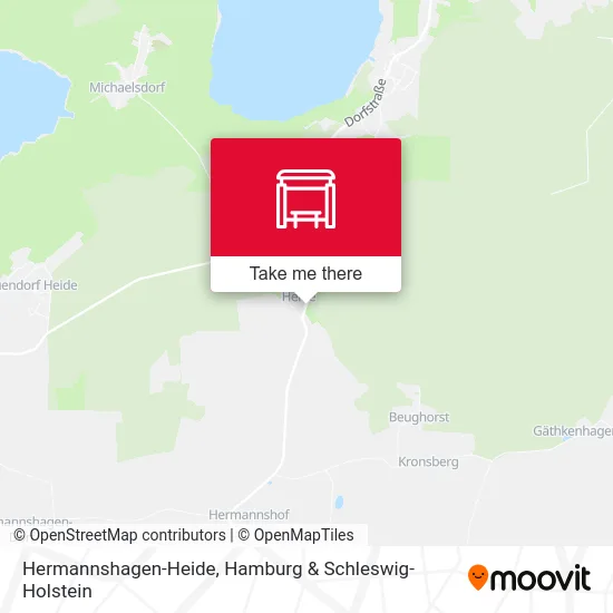 Карта Hermannshagen-Heide