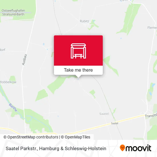 Карта Saatel Parkstr.