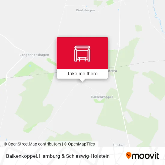 Карта Balkenkoppel