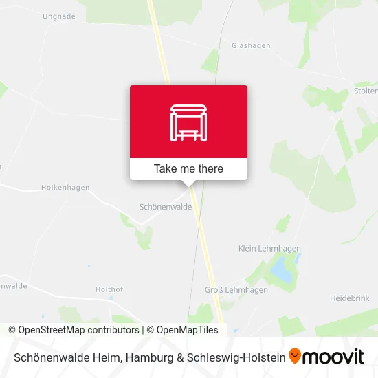 Карта Schönenwalde Heim