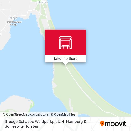 Breege Schaabe Waldparkplatz 4 map