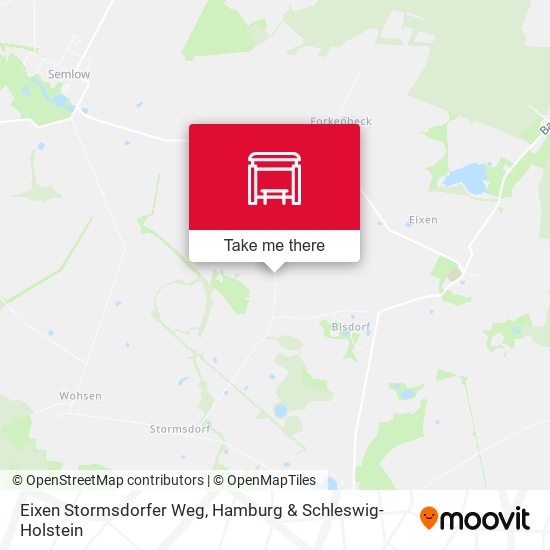 Eixen Stormsdorfer Weg map