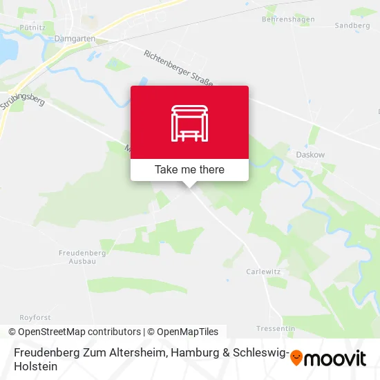 Карта Freudenberg Zum Altersheim