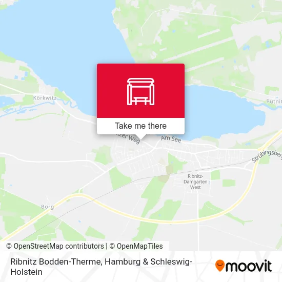 Ribnitz Bodden-Therme map