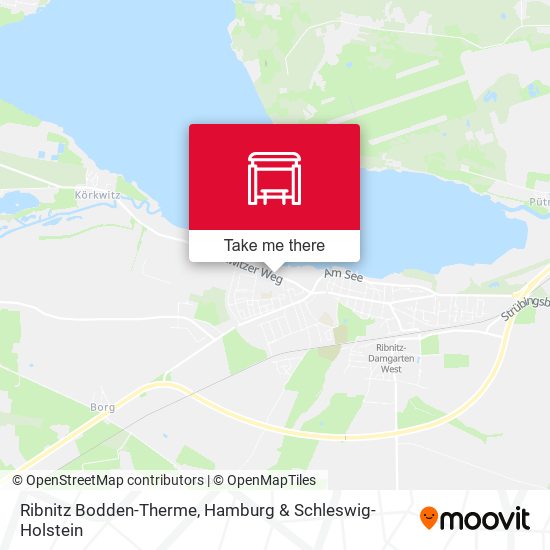 Ribnitz Bodden-Therme map