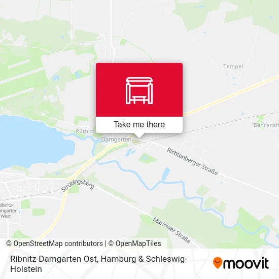 Ribnitz-Damgarten Ost map