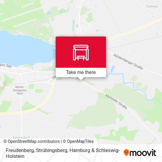 Freudenberg, Strübingsberg map