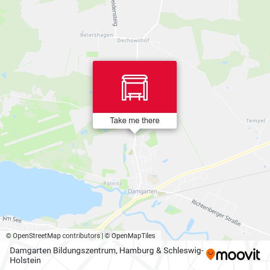 Damgarten Bildungszentrum map