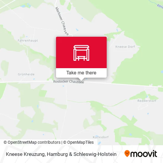 Карта Kneese Kreuzung