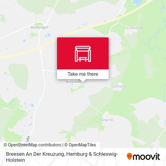 Breesen  An Der Kreuzung map
