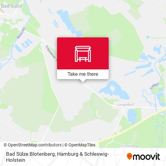 Bad Sülze Blotenberg map