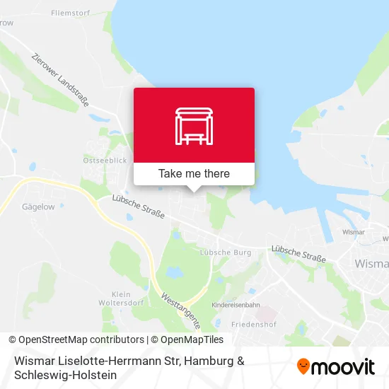 Карта Wismar Liselotte-Herrmann Str