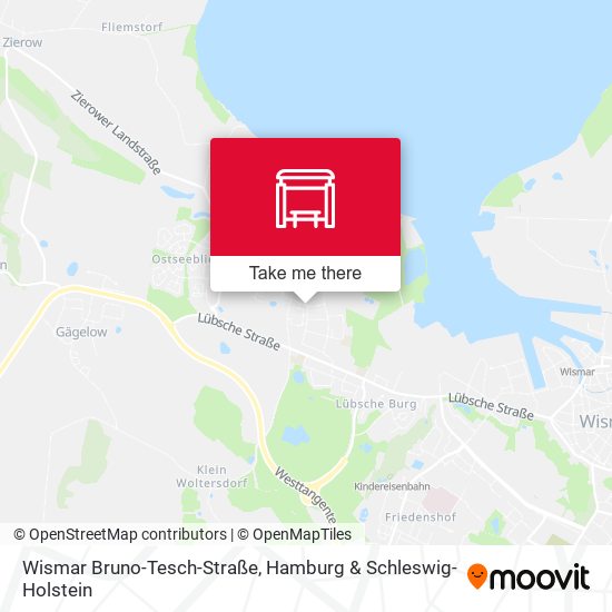 Wismar Bruno-Tesch-Straße map