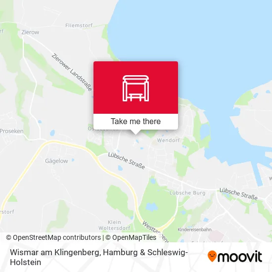 Карта Wismar am Klingenberg
