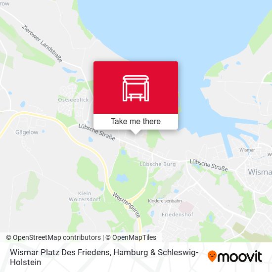 Wismar Platz Des Friedens map