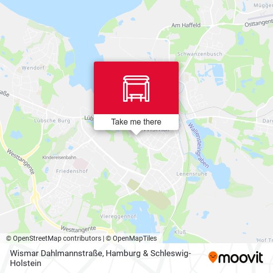 Wismar Dahlmannstraße map