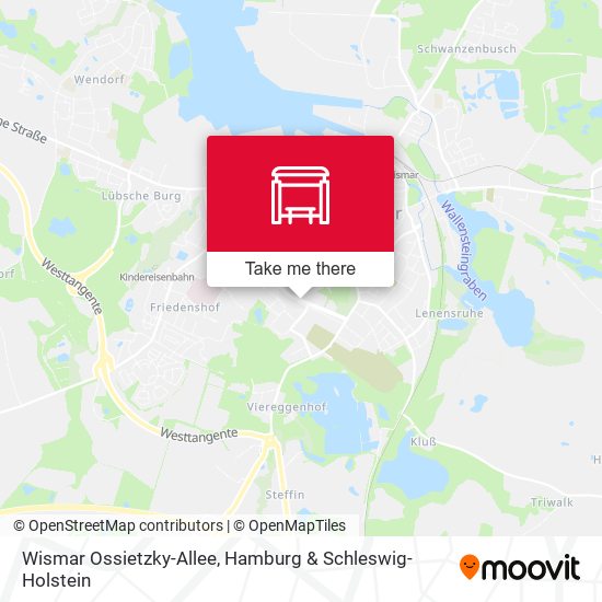 Wismar Ossietzky-Allee map