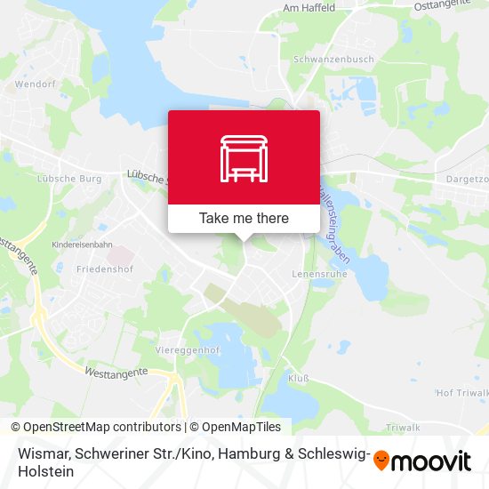 Wismar, Schweriner Str./Kino map