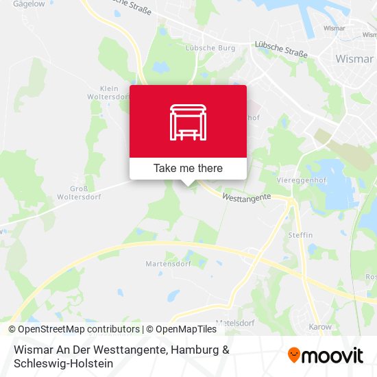 Wismar An Der Westtangente map