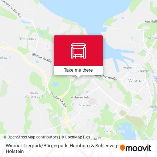 Wismar Tierpark/Bürgerpark map