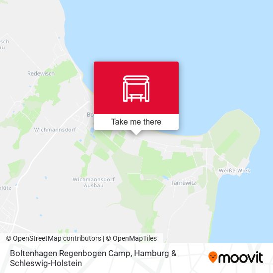 Boltenhagen Regenbogen Camp map