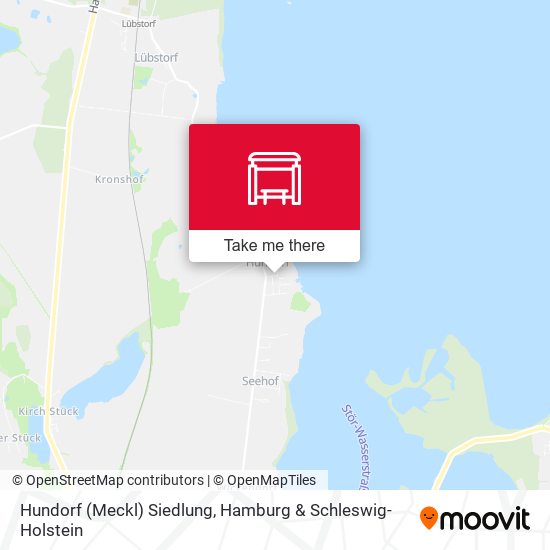 Hundorf (Meckl) Siedlung map