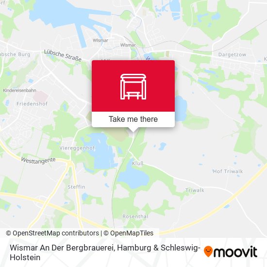 Wismar An Der Bergbrauerei map