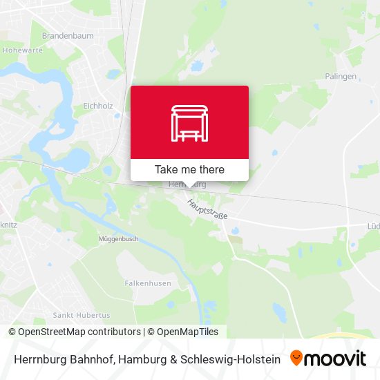 Herrnburg Bahnhof map