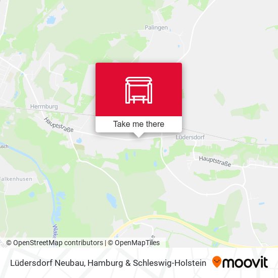 Lüdersdorf Neubau map