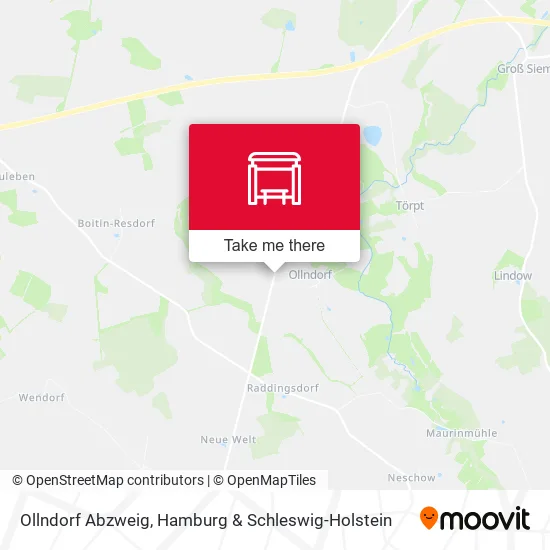 Карта Ollndorf Abzweig