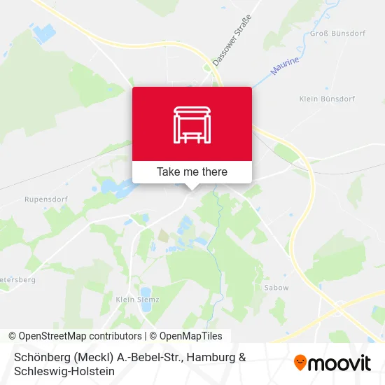 Карта Schönberg (Meckl) A.-Bebel-Str.