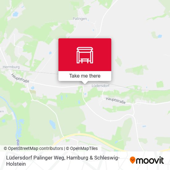 Lüdersdorf Palinger Weg map