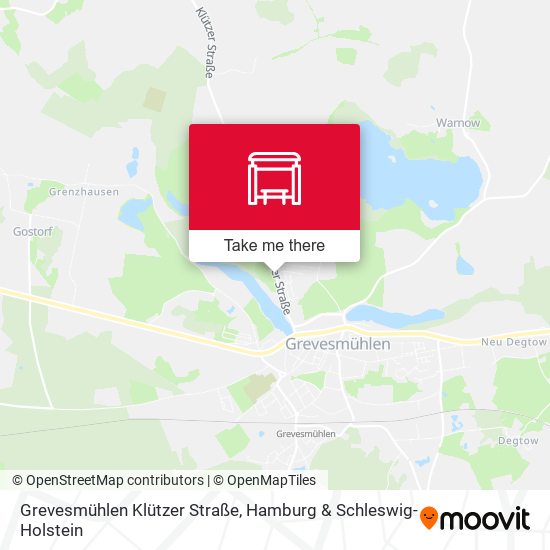 Grevesmühlen Klützer Straße map