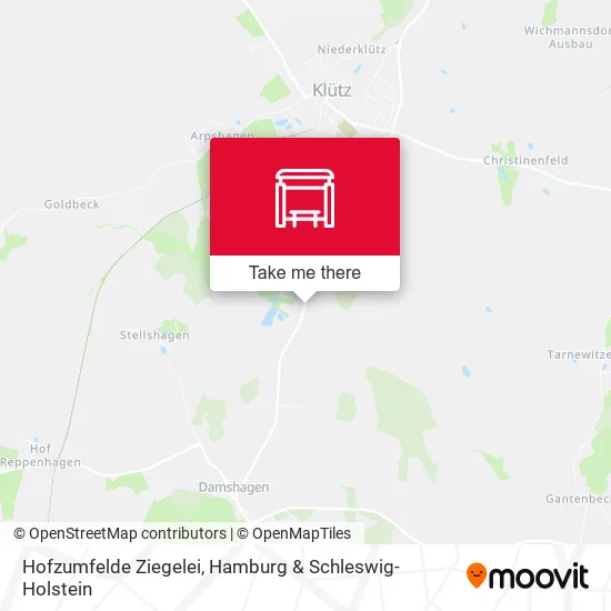 Карта Hofzumfelde Ziegelei