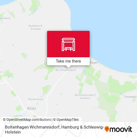 Boltenhagen Wichmannsdorf map