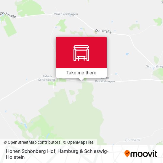Hohen Schönberg Hof map