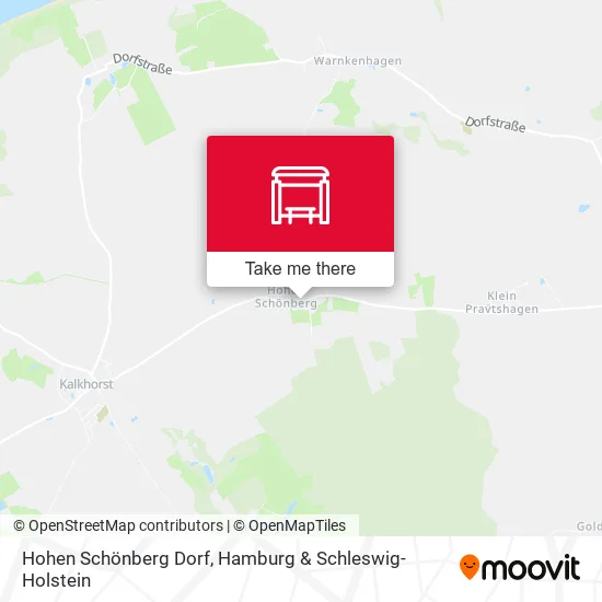 Карта Hohen Schönberg Dorf