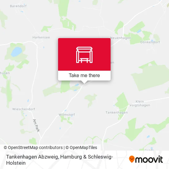 Карта Tankenhagen Abzweig