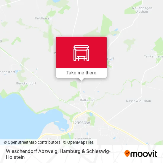 Карта Wieschendorf Abzweig