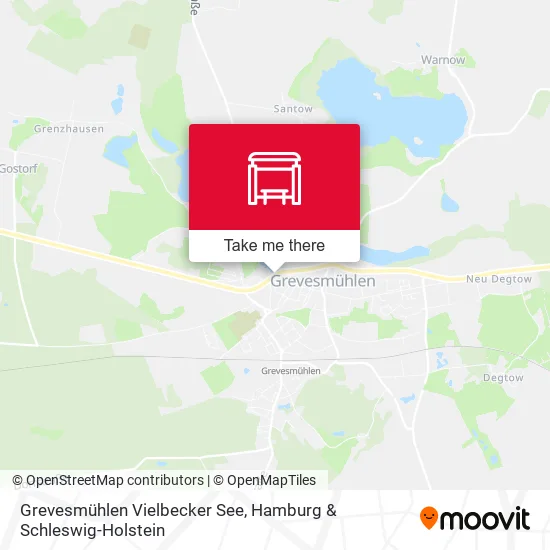 Карта Grevesmühlen Vielbecker See