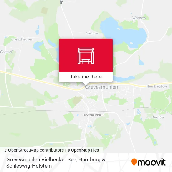 Карта Grevesmühlen Vielbecker See