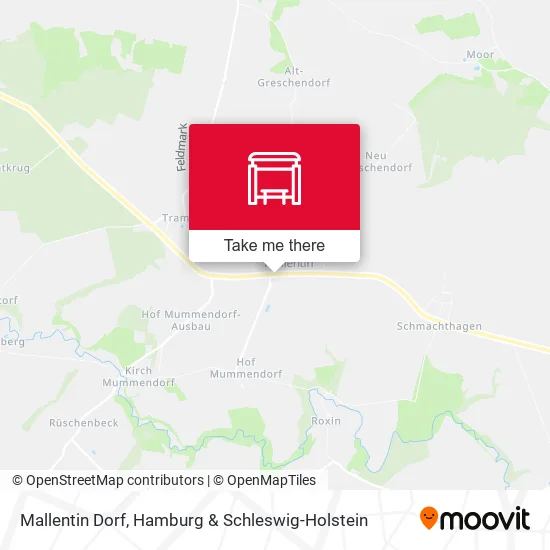 Карта Mallentin Dorf