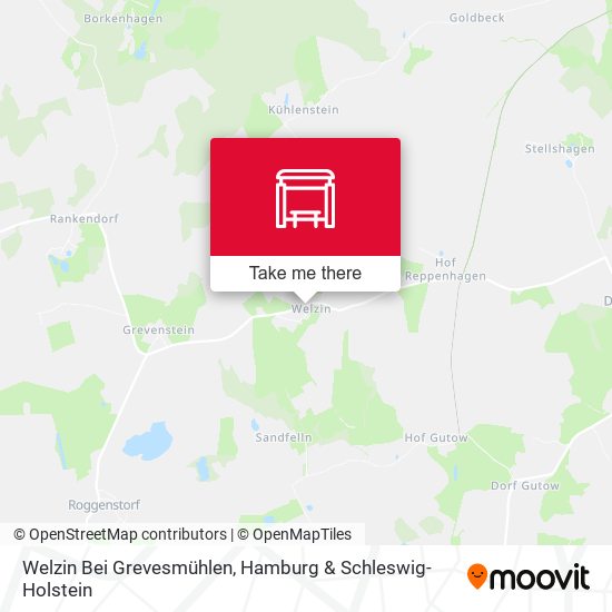 Welzin Bei Grevesmühlen map