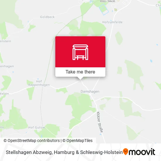 Карта Stellshagen Abzweig