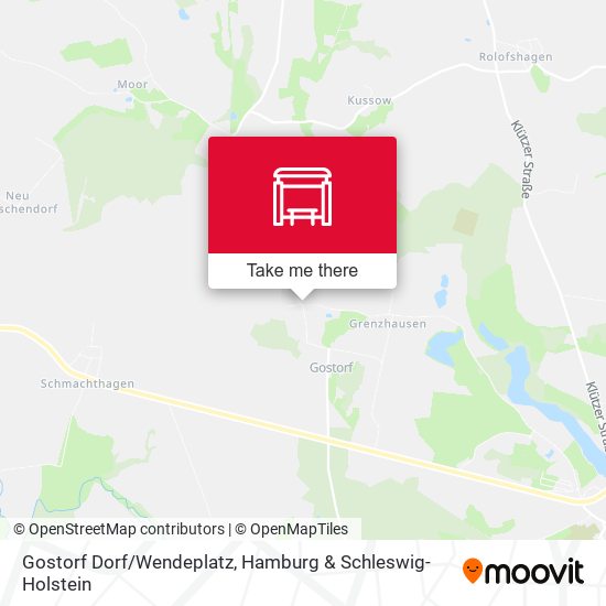 Gostorf Dorf/Wendeplatz map