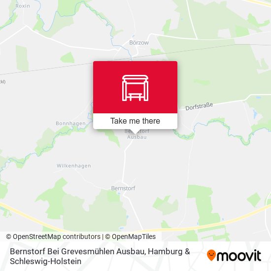 Bernstorf Bei Grevesmühlen Ausbau map