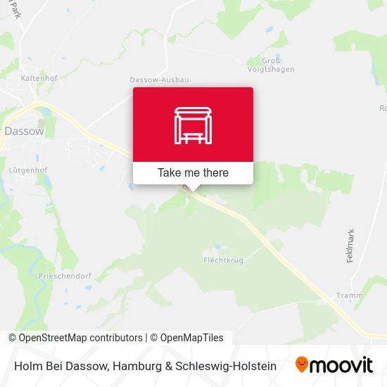 Карта Holm Bei Dassow