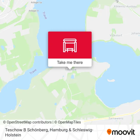 Карта Teschow B Schönberg