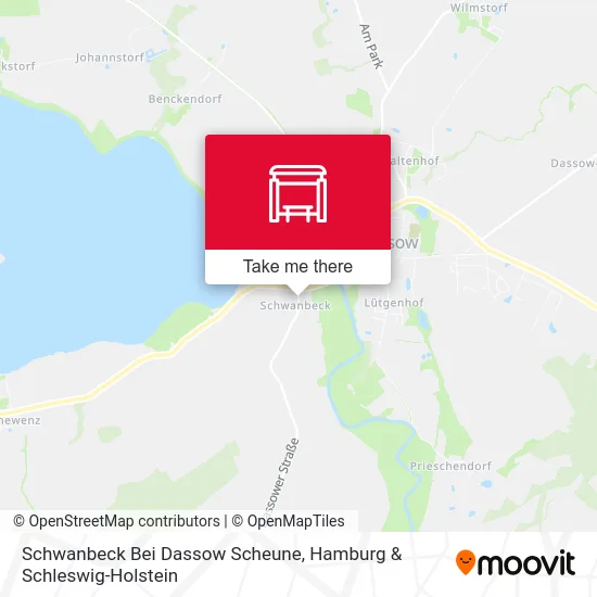 Карта Schwanbeck Bei Dassow Scheune